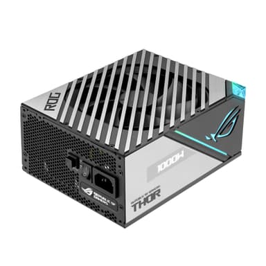 ASUS ROG-THOR-1000P2-GAMING virtalähdeyksikkö 1000 W 24-pin ATX ATX Musta, Hopea