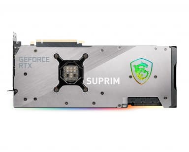 MSI RTX 3080 SUPRIM X 12G LHR näytönohjain NVIDIA GeForce RTX 3080 12 GB GDDR6X