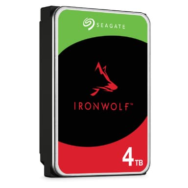 Seagate IronWolf sisäinen kiintolevy 3,5" (4 TB)