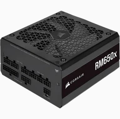 Corsair RM650x virtalähdeyksikkö 650 W 24-pin ATX ATX Musta