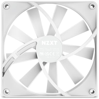 NZXT F140Q Tietokonekotelo Tuuletin 14 cm Valkoinen 1 kpl