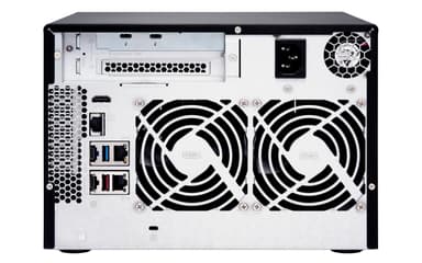 QNAP TVS-672XT NAS Tower Ethernet LAN Musta