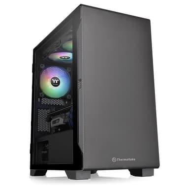 Thermaltake S100 TG Micro Tower Musta