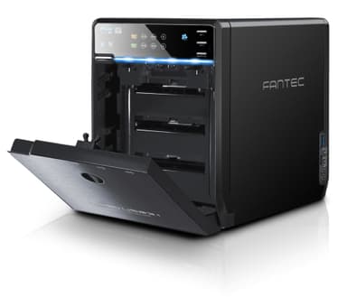 Fantec QB-35U31R levyjärjestelmä Tower Musta