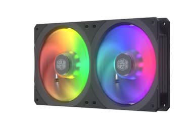 Cooler Master MasterFan SF240R ARGB Tietokonekotelo Tuuletin 12 cm Musta