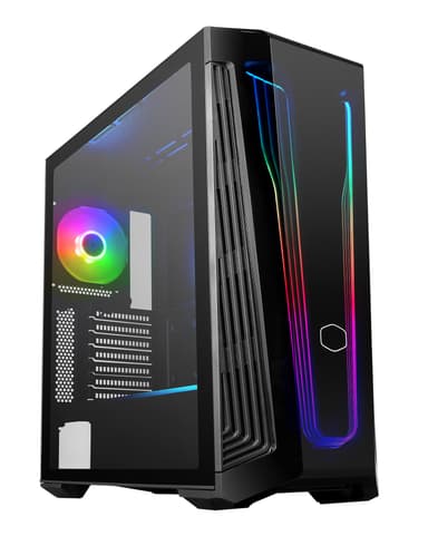 Cooler Master MasterBox 540 Työpöytä Musta, Läpinäkyvä