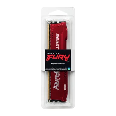 Kingston Technology FURY Beast muistimoduuli 8 GB 1 x 8 GB DDR3 1600 MHz