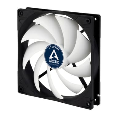 ARCTIC F14 PWM Tietokonekotelo Tuuletin 14 cm Musta, Valkoinen