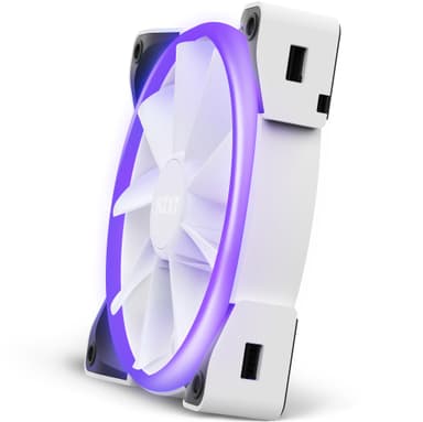 NZXT Aer RGB 2 Tietokonekotelo Tuuletin 12 cm Valkoinen 1 kpl