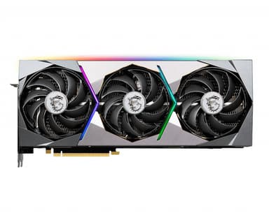 MSI RTX 3080 SUPRIM X 12G LHR näytönohjain NVIDIA GeForce RTX 3080 12 GB GDDR6X