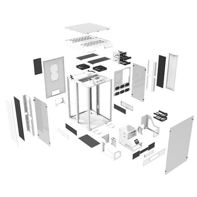 Thermaltake The Tower 900 Snow Edition Full Tower Valkoinen