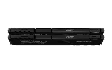 Kingston FURY Beast 32 GB DDR4 RAM muisti 3600 MT/s CL18 (musta)