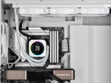 Corsair AF140 ELITE Tietokonekotelo Tuuletin 14 cm Valkoinen 1 kpl