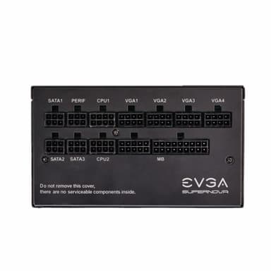 EVGA 220-G5-0850-X2 virtalähdeyksikkö 850 W 20+4 pin ATX ATX Musta