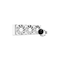 DeepCool CASTLE 360EX A-RGB WH Suoritin All-in-one-nesteenjäähdytin 12 cm Valkoinen 1 kpl