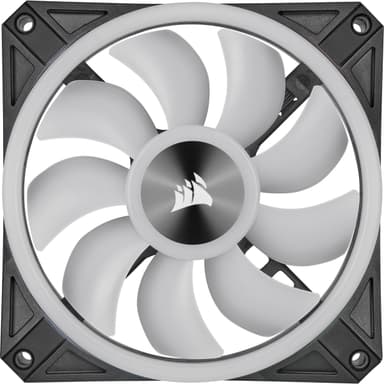 Corsair CO-9050100-WW Tietokoneen jäähdytysjärjestelmä Tietokonekotelo Tuuletin 14 cm Musta, Harmaa
