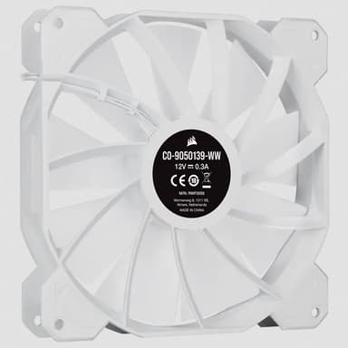 Corsair SP140 RGB ELITE Tietokonekotelo Tuuletin 14 cm Valkoinen 2 kpl