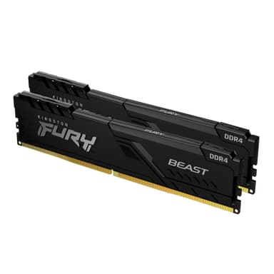 Kingston FURY Beast 32 GB DDR4 RAM muisti 3600 MT/s CL18 (musta)