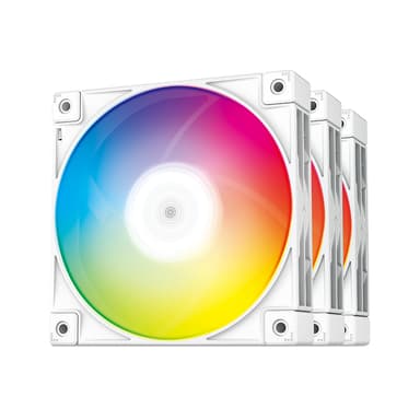 DeepCool FC120-3 IN 1 Tietokonekotelo Tuuletin 12 cm Harmaa, Valkoinen 3 kpl