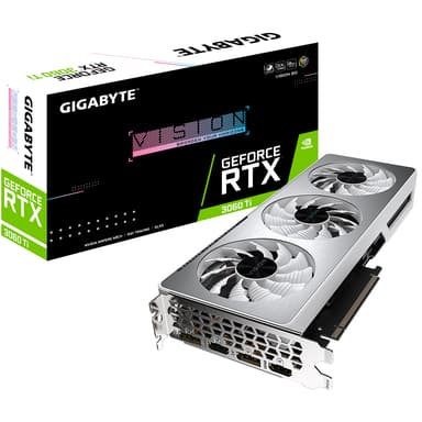 Gigabyte GeForce RTX 3060 Ti VISION 8G NVIDIA 8 GB GDDR6