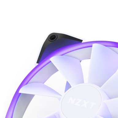 NZXT Aer RGB 2 Tietokonekotelo Tuuletin 12 cm Valkoinen 1 kpl