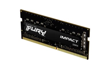 Kingston Technology FURY Impact muistimoduuli 16 GB 2 x 8 GB DDR4 2666 MHz