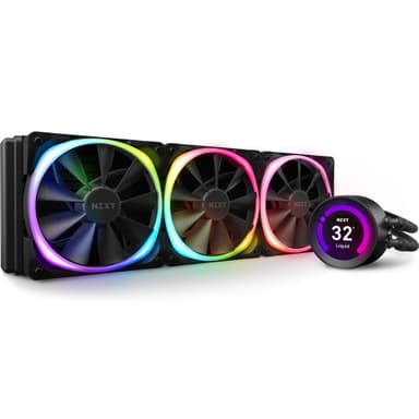 NZXT Kraken Z73 RGB Suoritin All-in-one-nesteenjäähdytin 12 cm Musta