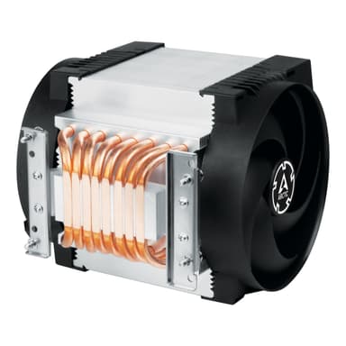 ARCTIC Freezer 4U SP3 Suoritin Ilmanjäähdytin 12 cm Alumiini, Musta 1 kpl