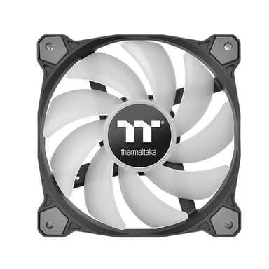 Thermaltake CL-F079-PL12SW-A Tietokoneen jäähdytysjärjestelmä Tietokonekotelo Tuuletin 12 cm Musta