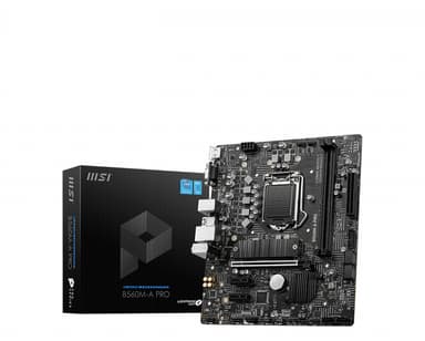 MSI B560M-A PRO emolevy Intel B560 LGA 1200 mikro ATX