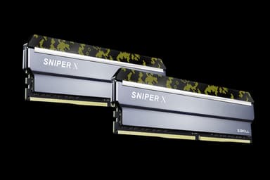 G.Skill Sniper X F4-3600C19D-16GSXKB muistimoduuli 16 GB 2 x 8 GB DDR4 3600 MHz