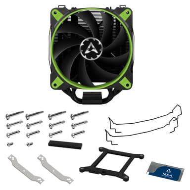 ARCTIC Freezer 33 eSports ONE Suoritin Jäähdytin 12 cm Musta, Vihreä