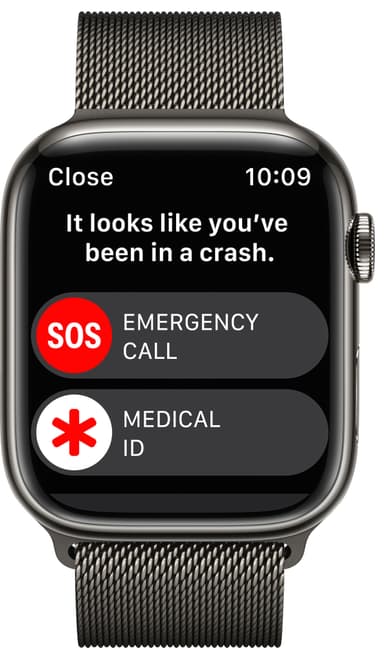Apple Watch Series 8 45mm Cellular (graf. ruo. ter. / graf. Milanese)