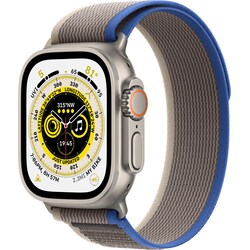 Apple Watch Ultra 49mm GPS+CEL Titanium S/M (sininen/harmaa / Trail)