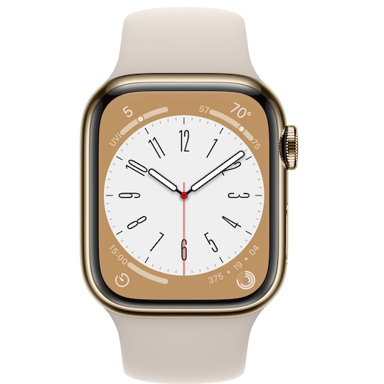 Apple Watch Series 8 41mm Cellular (kul. ru. ter.  / tähtiv. Sport)