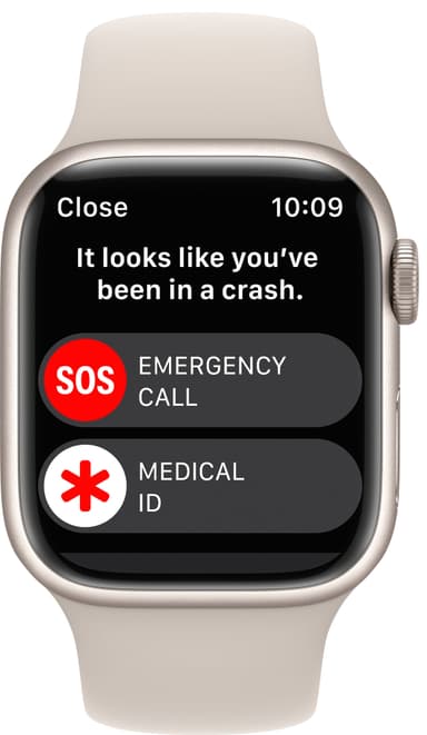 Apple Watch Series 8 41mm GPS (tähtiv. alu. / tähtiv. Sport-ranneke)