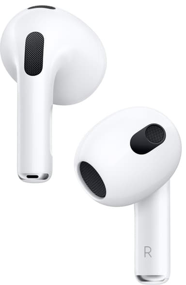 Apple AirPods 3rd gen (2022) langattomat kuulokkeet + Lightning kotelo -  Gigantti verkkokauppa