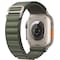 Apple Watch Ultra 49mm GPS+CEL Titanium M (vihreä / Alpine-ranneke)