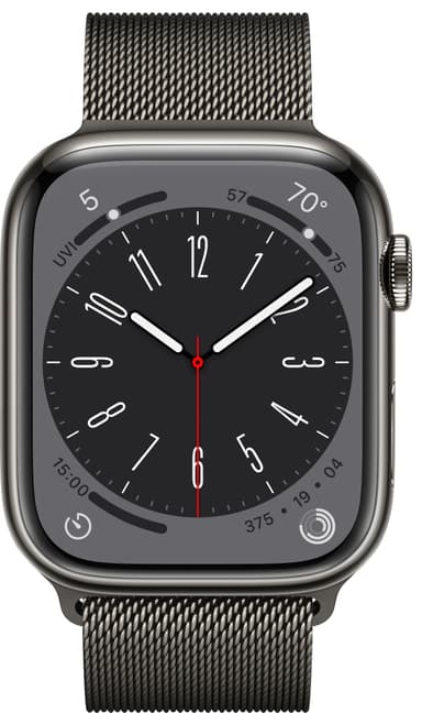 Apple Watch Series 8 45mm Cellular (graf. ruo. ter. / graf. Milanese)