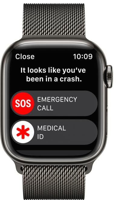 Apple Watch Series 8 41mm Cellular (graf. ruo. ter. / graf. Milanese)