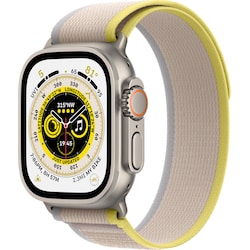 Apple Watch Ultra 49mm GPS+CEL Titanium S/M (keltainen/beige / Trail)