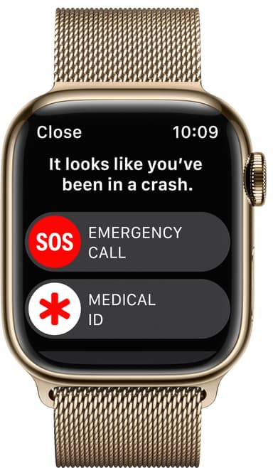 Apple Watch Series 8 45mm Cellular (kul. ruost. teräs / kul. Milanese)