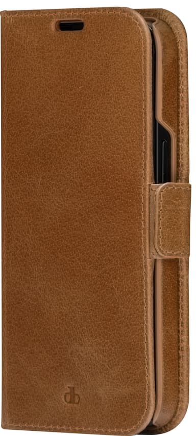 dbramante1928 Lynge iPhone 14 lompakkokotelo (ruskea)