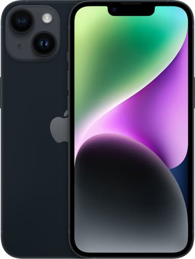 iPhone 14 – 5G älypuhelin 256 GB (keskiyö)