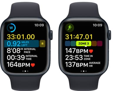 Apple Watch Series 8 45mm Cellular (kesk. alu. / kesk. Sport-ranneke)