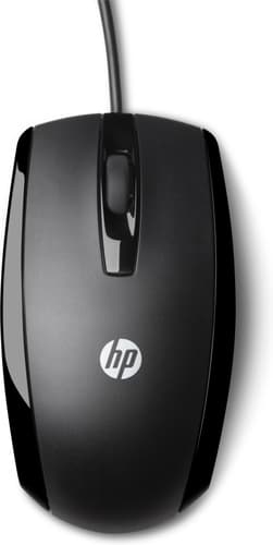 HP X500, Optinen, USB A-tyyppi, Musta