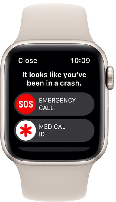 Apple Watch SE 2nd Gen 40 mm LTE (tähtiv. alu./tähtiv. Sport-ranneke)