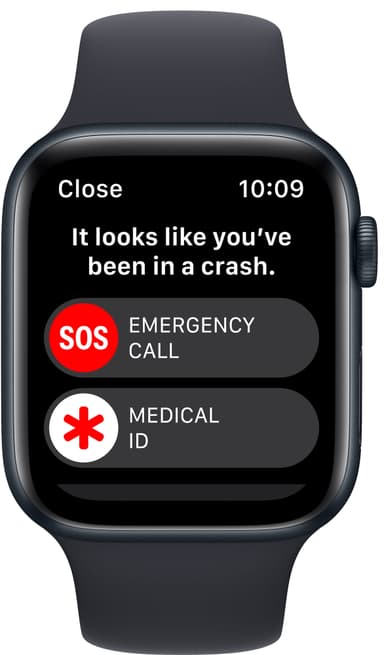 Apple Watch SE 2nd Gen 44 mm LTE (keskiyöns. alu./keskiyöns. Sport)