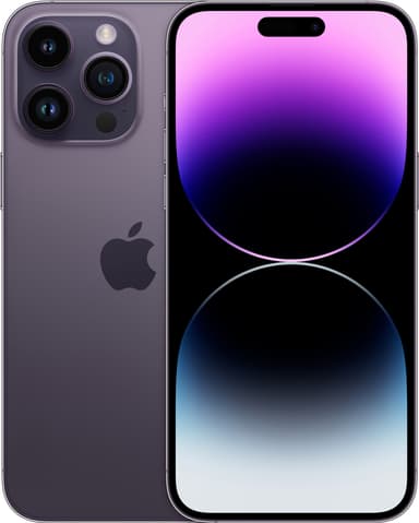 iPhone 14 Pro Max – 5G älypuhelin 128 GB (tummanvioletti)