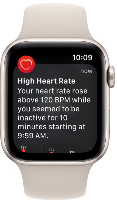Apple Watch SE 2nd Gen 44 mm LTE (tähtiv. alu./tähtiv. Sport-ranneke)